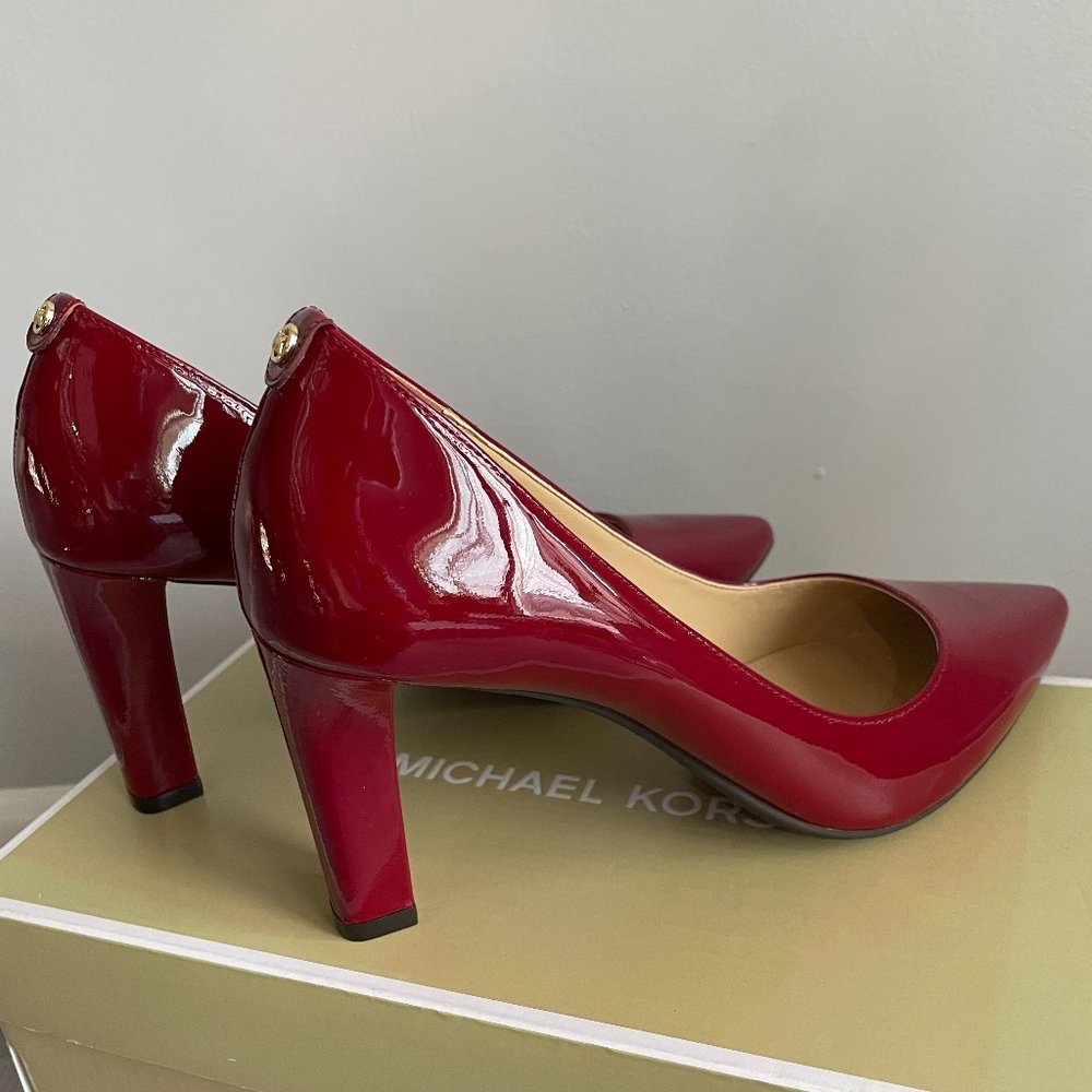 Michael Kors Abbi Flex Pump Heels Maroon